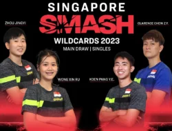 Kejutan Besar di Singapore Smash: Duo Muda Zeng Jian dan Ser Lin Qian Goyang Panggung Dunia