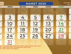 19 Maret Memperingati Hari Apa Saja? Simak Lengkap di Sini