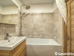 5 Inspirasi Desain Bathtub Kamar Mandi agar Terlihat Lebih Estetis