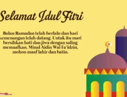 50 Contoh Kata-Kata Islami untuk Kartu Ucapan Idul Fitri 2026 pada Parcel dan Hampers