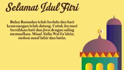 50 Contoh Kata-Kata Islami untuk Kartu Ucapan Idul Fitri 2026 pada Parcel dan Hampers