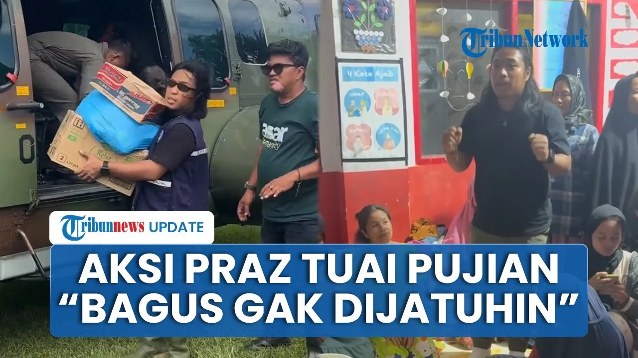 Aksi Praz Teguh Mudik Banjir Pujian, Berbagi ke “Pak Ogah” di Sitinjau Lauik
