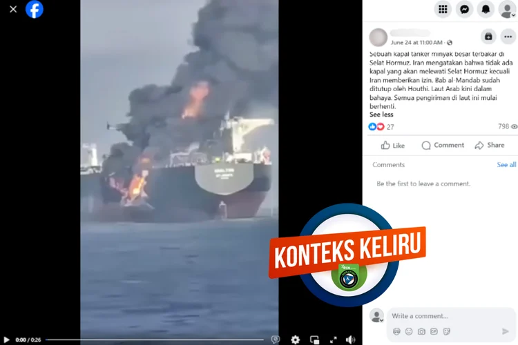 Angkatan Laut Thailand Umum Kapal Kargo Diserang di Selat Hormuz