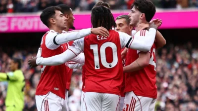 Arsenal Dominasi Total atas West Ham: Kemenangan Telak 5-0 Memperkuat Posisi Gunners di WSL