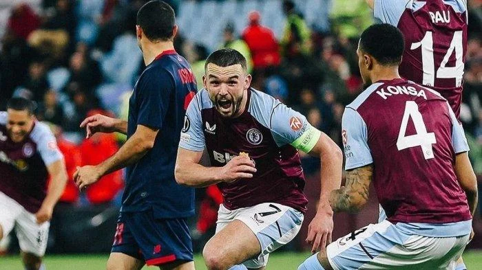 Aston Villa Gila di Europa League: Kemenangan 2-0 atas Lille Bawa Tim ke Perempat Final