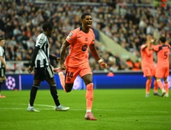 Barcelona Siap Genggem Gelar Champions League 2025/2026 Usai Hancurkan Newcastle, Transfer Rashford Jadi Sorotan Utama