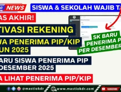 Batas Akhir Aktivasi Rekening PIP 2025: Jangan Sampai Lewat 28 Februari 2026!