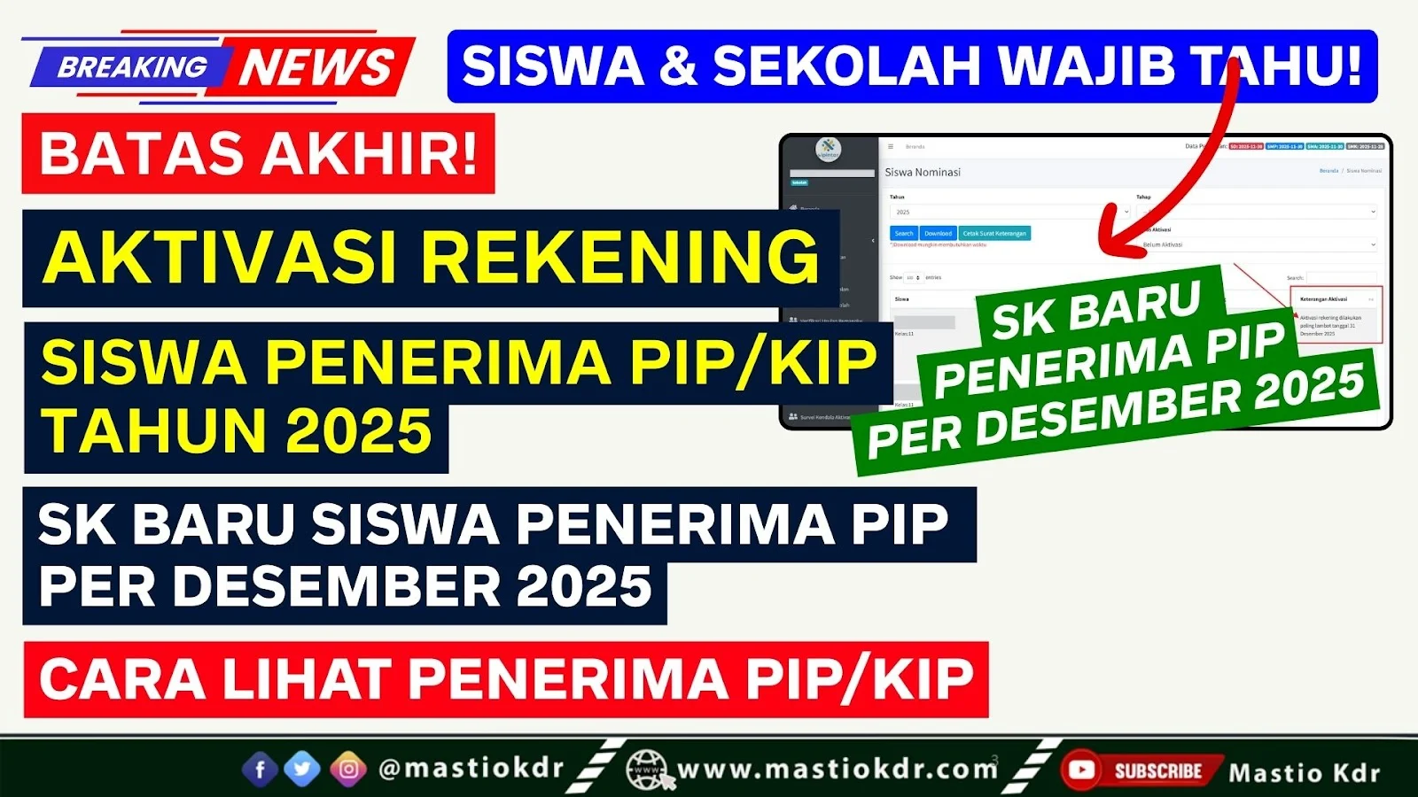 Batas Akhir Aktivasi Rekening PIP 2025: Jangan Sampai Lewat 28 Februari 2026!