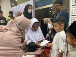 Berbagi Berkah Ramadan, Ketua RW di Samangraya Cilegon Santuni Puluhan Anak Yatim dan Dhuafa