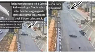 CCTV Ungkap Kecepatan Tinggi Pelaku Tabrak Lari di Karanganyar, Mirip Kasus Aldi Mahendra di Yogyakarta