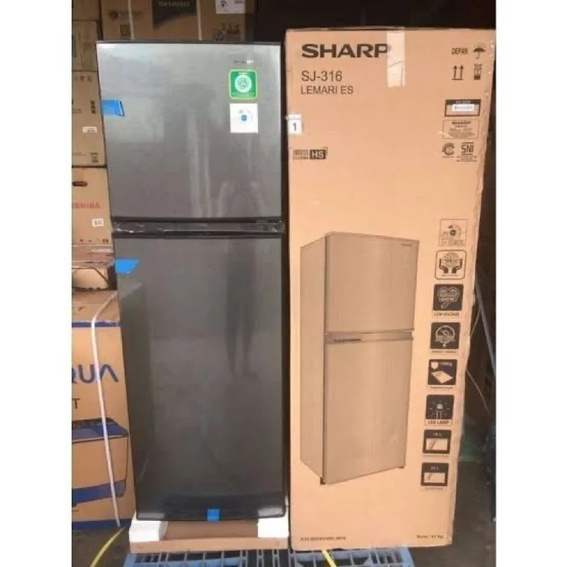 Daftar Harga Kulkas 2 Pintu Sharp Terbaru 2026
