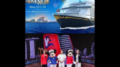 Disney Adventure Resmi Berlayar, Kapal Pesiar Ter-Magical Pertama di Asia