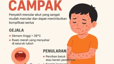Dokter Muda Meninggal Akibat Campak, Upaya Pencegahan Penularan Efektif