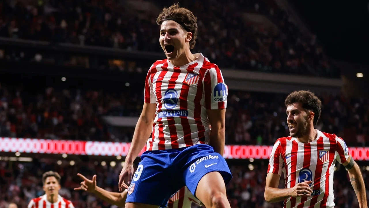 Drama Detik Akhir, Alvarez Bawa Atletico Madrid Menang di Oviedo Sementara Griezmann Dijaga di Liga
