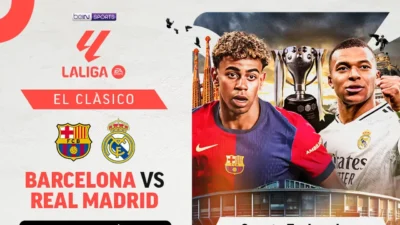 Drama Puncak LaLiga 2025/26: Derbi Madrid, Barcelona Mengguncang Champions, dan Ronaldo Dorong Almeria