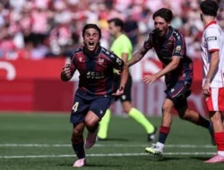 Empat Gol Menegangkan, Levante vs Girona Berakhir Imbang 1-1 di Ciutat de València