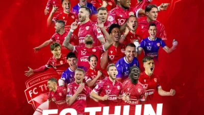 FC Thun Mengincar Sejarah: Peluang Besar Meraih Gelar Swiss Super League Pertama dalam 127 Tahun