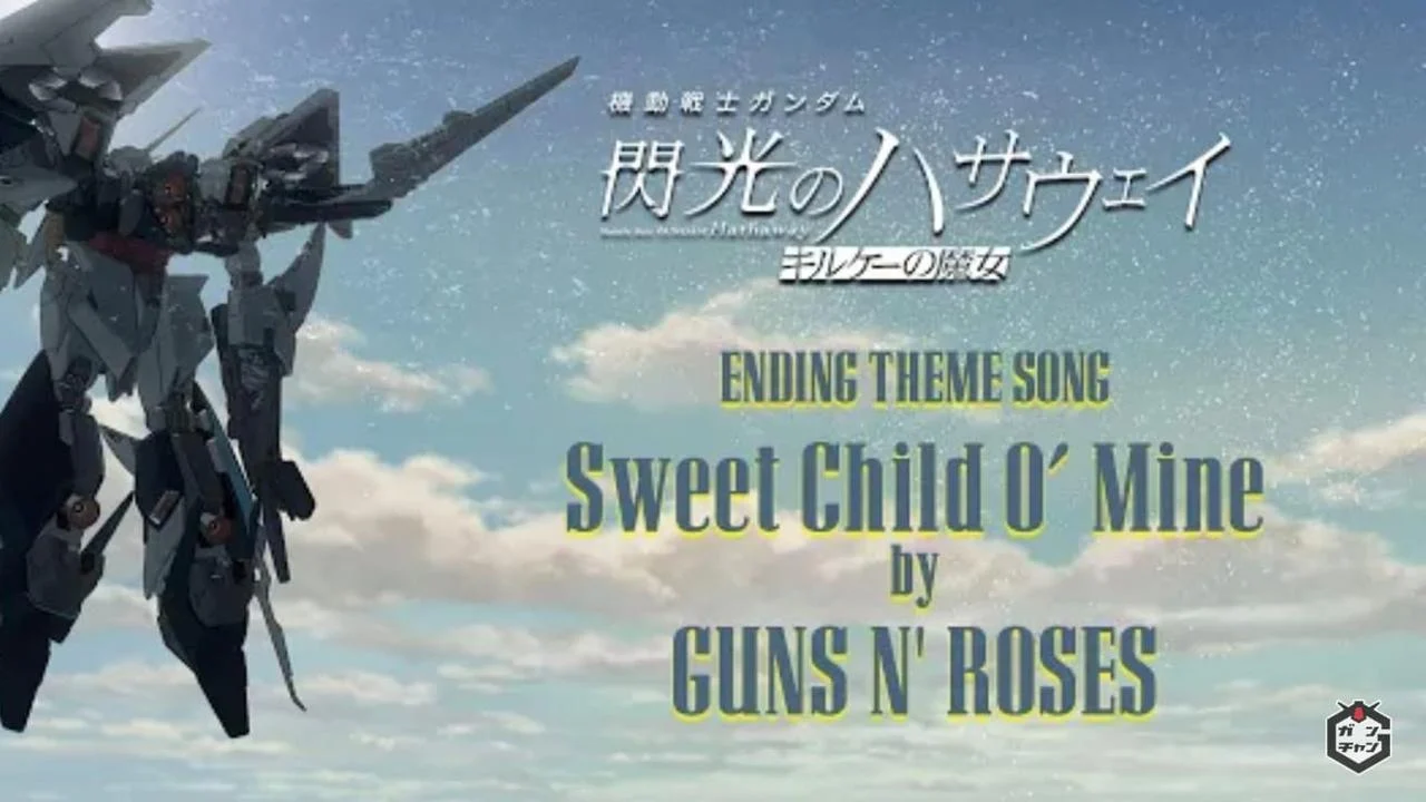 Film Gundam Hathaway Rilis AMV dengan Ending Song “Sweet Child O’ Mine” dari Guns N’ Roses