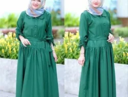 Gamis Hijau Botol: 10 Ide Jilbab yang Membuat Tampilan Anda Memukau