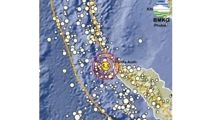 Gempa Tektonik Magnitudo 5,6 di Aceh Akibat Subduksi Lempeng Indo-Australia