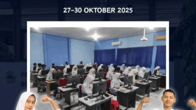Gladi Bersih TKA SD‑SMP Terhambat Sinyal, Sekolah Hingga Numpang Rumah Warga