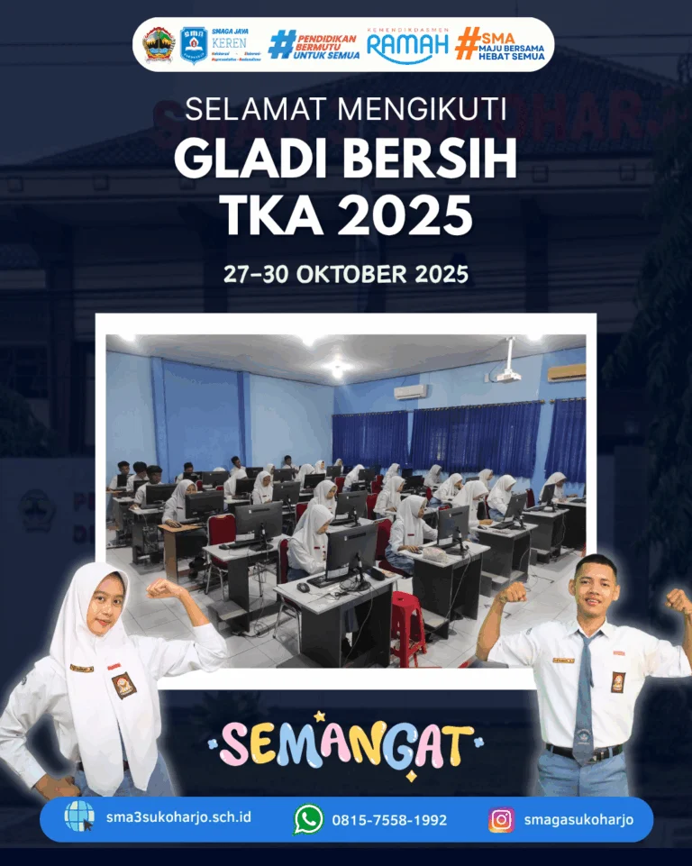 Gladi Bersih TKA SD‑SMP Terhambat Sinyal, Sekolah Hingga Numpang Rumah Warga