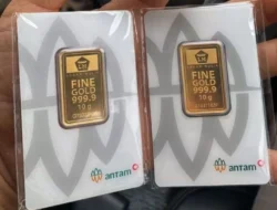 Harga Emas Antam Hari Ini Anjlok Rp45.000, Buyback Ikut Turun