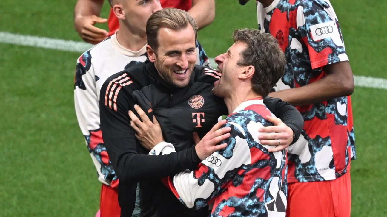 Harry Kane Cetak Sejarah: Gol Ke-50 di Liga Champions Bawa Bayern Munchen ke Perempat Final
