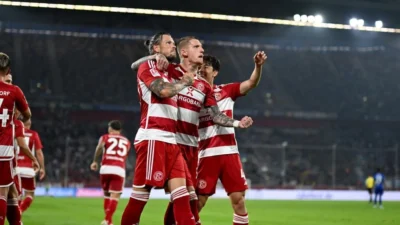 Hertha BSC Menggiling Fortuna Düsseldorf 5-2, Brekalo Bersinar di Tengah Krisis Personil