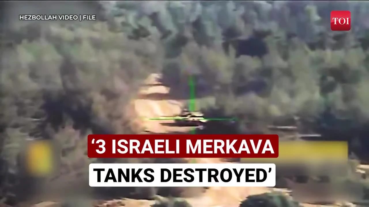 Hezbollah Gagalkan Tank Merkava Israel, Warga Diminta Evakuasi ke Selatan – Ribuan Pengungsi Mengungsi