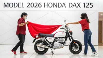 Honda Dax 125 2026 Hadir dengan 2 Pilihan Warna Baru, Harga Mulai Rp19 Juta