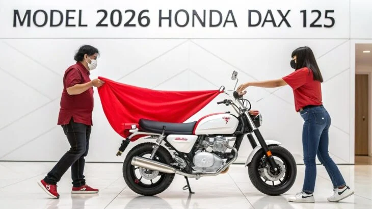 Honda Dax 125 2026 Hadir dengan 2 Pilihan Warna Baru, Harga Mulai Rp19 Juta