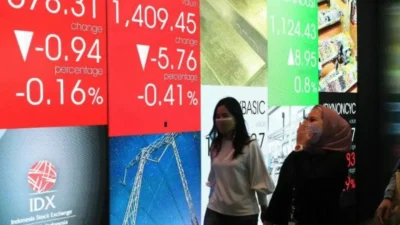 IHSG Dibuka Melemah 22,22 Poin pada Rabu Pagi