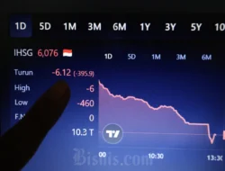 IHSG Merosot 0,69% ke 7.389; Investor Serbu BUMI, BBCA, TLKM, BMRI di Tengah Gejolak Pasar Global