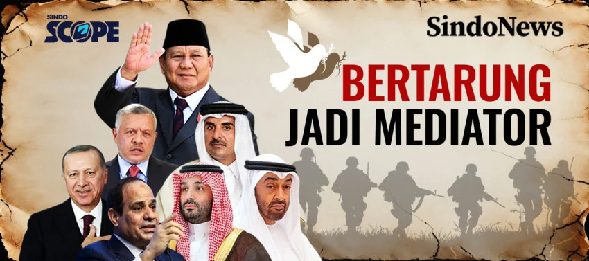 Indonesia Bergabung BOP, Tantangan Besar Menjadi Mediator Netral di Timur Tengah