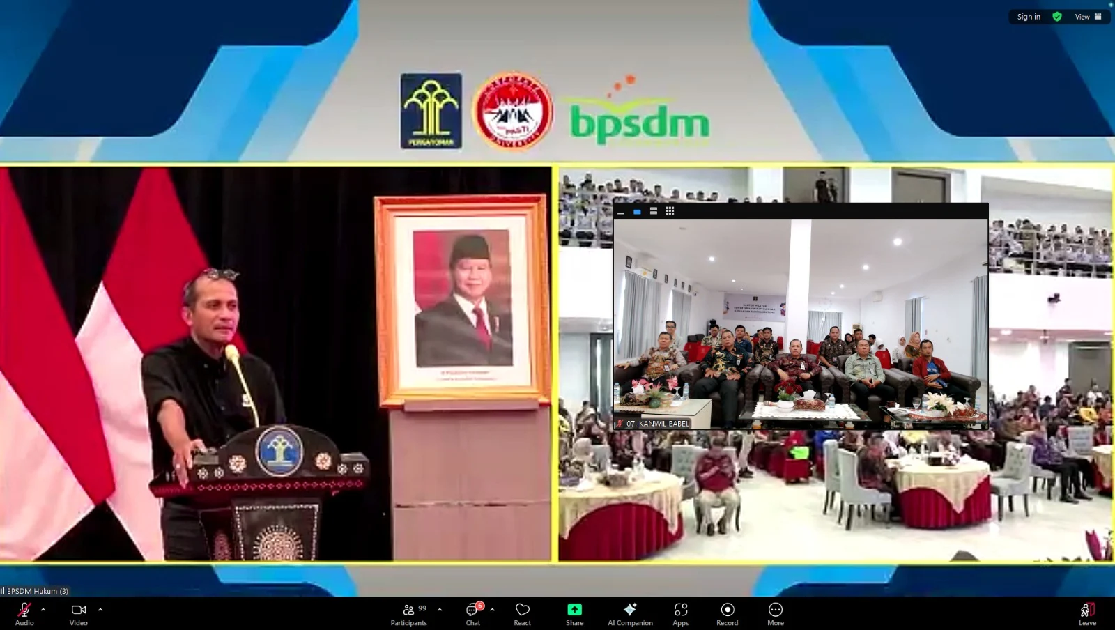 IPPI Selenggarakan Webinar Nasional Bahas Perubahan Sistem Hukum Pidana