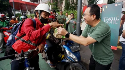 Isi Ramadan, APP Group Bagikan 1.500 Takjil Ramah Lingkungan