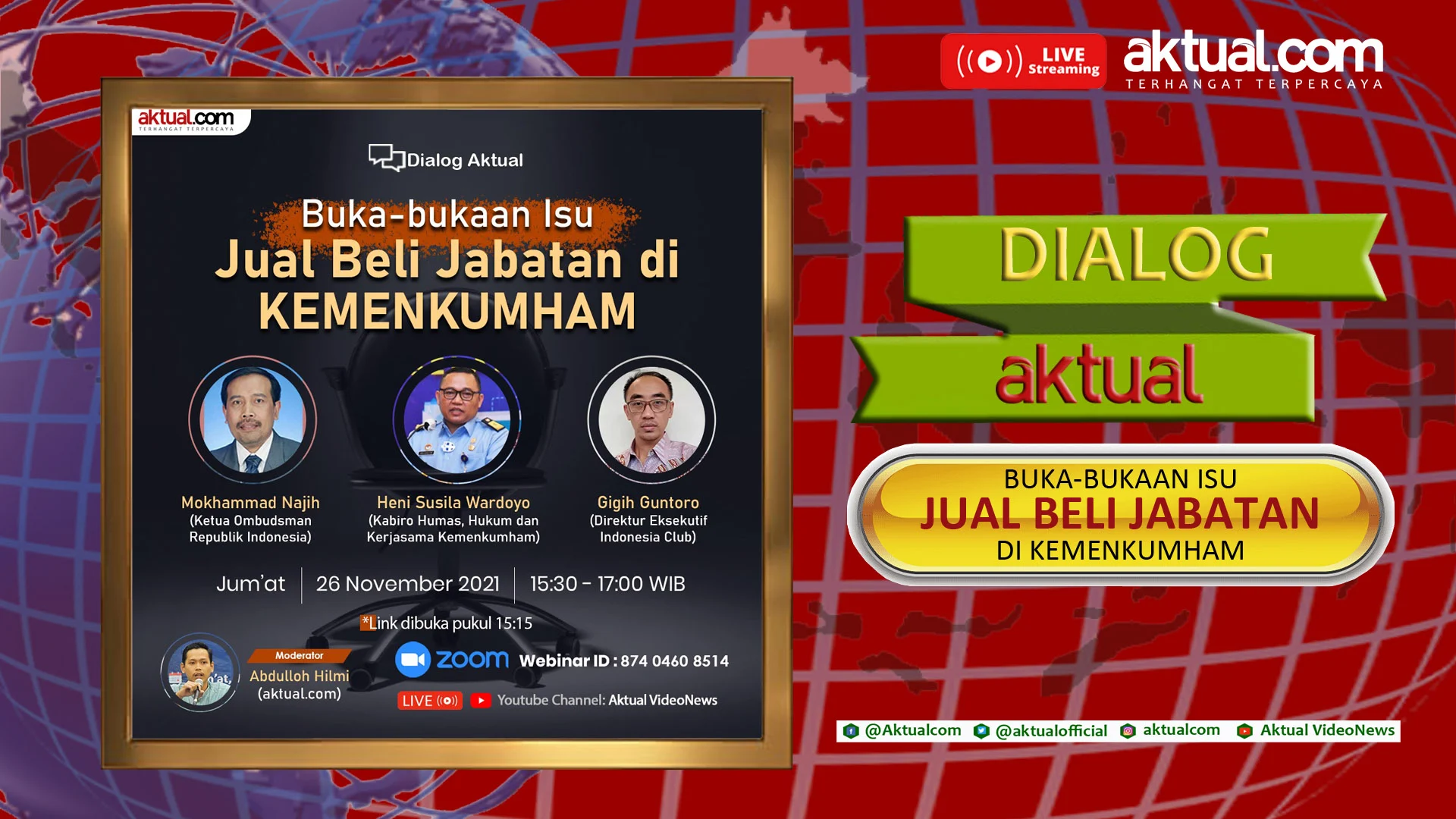 Isu Jual Beli Jabatan di Rumah Aspirasi Lebak Dibantah, Anggota DPRD Banten Sebut Informasi Tidak Berdasar