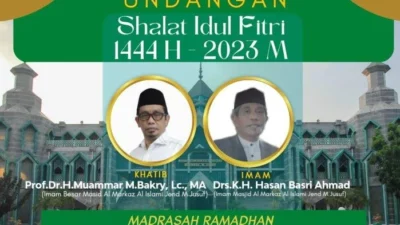 Jadi Khatib Salat Idulfitri, Mendikdasmen Singgung Konflik Global dan Ajak Hentikan Kekerasan