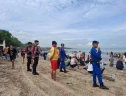 Jalur Wisata Anyer Mulai Padat Sehari Usai Lebaran, Polisi Terapkan One Way