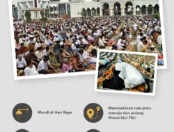 Jangan Terlewat! Ini Amalan Sunnah Sebelum dan Sesudah Salat Idulfitri