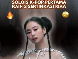 Jennie Kim Cetak Sejarah, Lagu Like JENNIE Raih Platinum RIAA