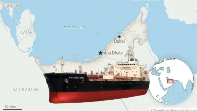 Kapal Tugboat UEA Tenggelam di Selat Hormuz, 3 Warga Indonesia Hilang