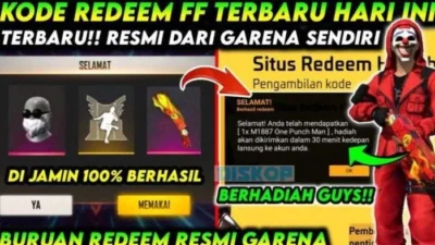 Kejutan Gratis! 61 Kode Redeem Free Fire Terbaru 7 Maret 2026: Dapatkan Skin SG Gurun, THR 6 Miliar, dan XM8 Blizzard Blaze
