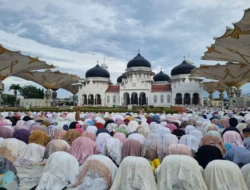 Khatib Zulkhaizir Puji Prabowo, Aceh Tamiang Bersinar Kembali di Hari Idul Fitri