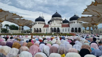 Khatib Zulkhaizir Puji Prabowo, Aceh Tamiang Bersinar Kembali di Hari Idul Fitri
