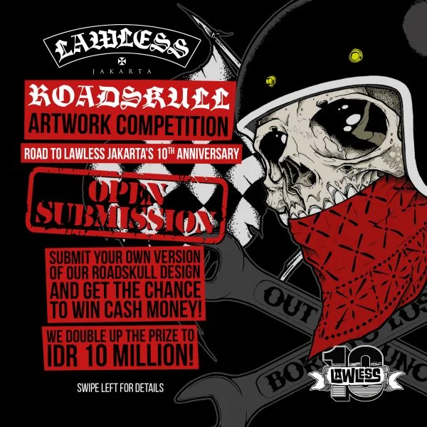 Lawless Jakarta Gelar Kompetisi Artwork “Scream of the Sirens” dengan Total Hadiah Rp50 Juta