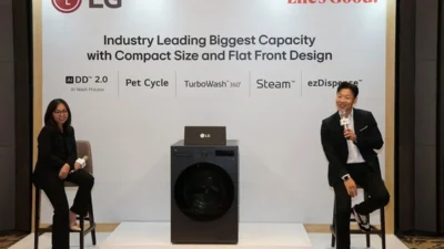 LG Perkenalkan Mesin Cuci AI Berkapasitas Besar, Dipimpin oleh LG WashTower