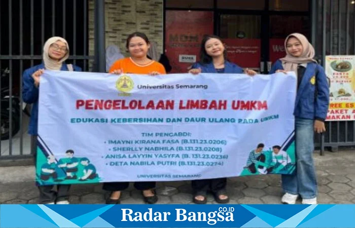 Mahasiswa USM Indonesia Manfaatkan Limbah Kain Pascabanjir Jadi Peluang Usaha di Aceh Tamiang