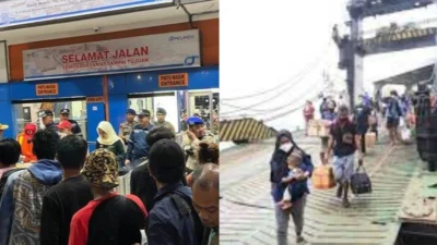 Malam di Geladak, Harapan Pulang Kampung: Pemudik Sulsel Relakan Tidur di Kapal Saat Arus Balik Lebaran